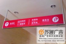 醫院導視吊牌燈箱定制加工